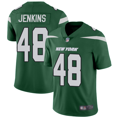 New York Jets Limited Green Youth Jordan Jenkins Home Jersey NFL Football #48 Vapor Untouchable->youth nfl jersey->Youth Jersey